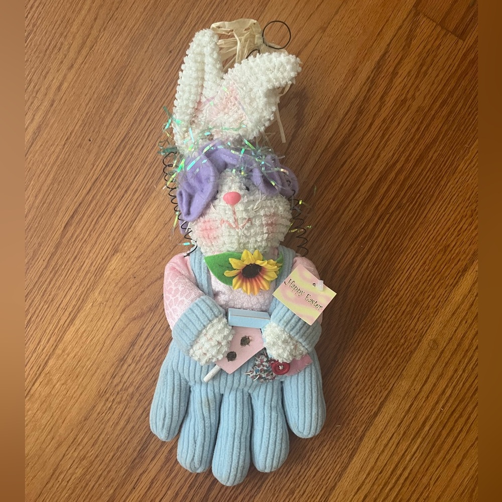 Easter Decoration Made Out Of A Glove